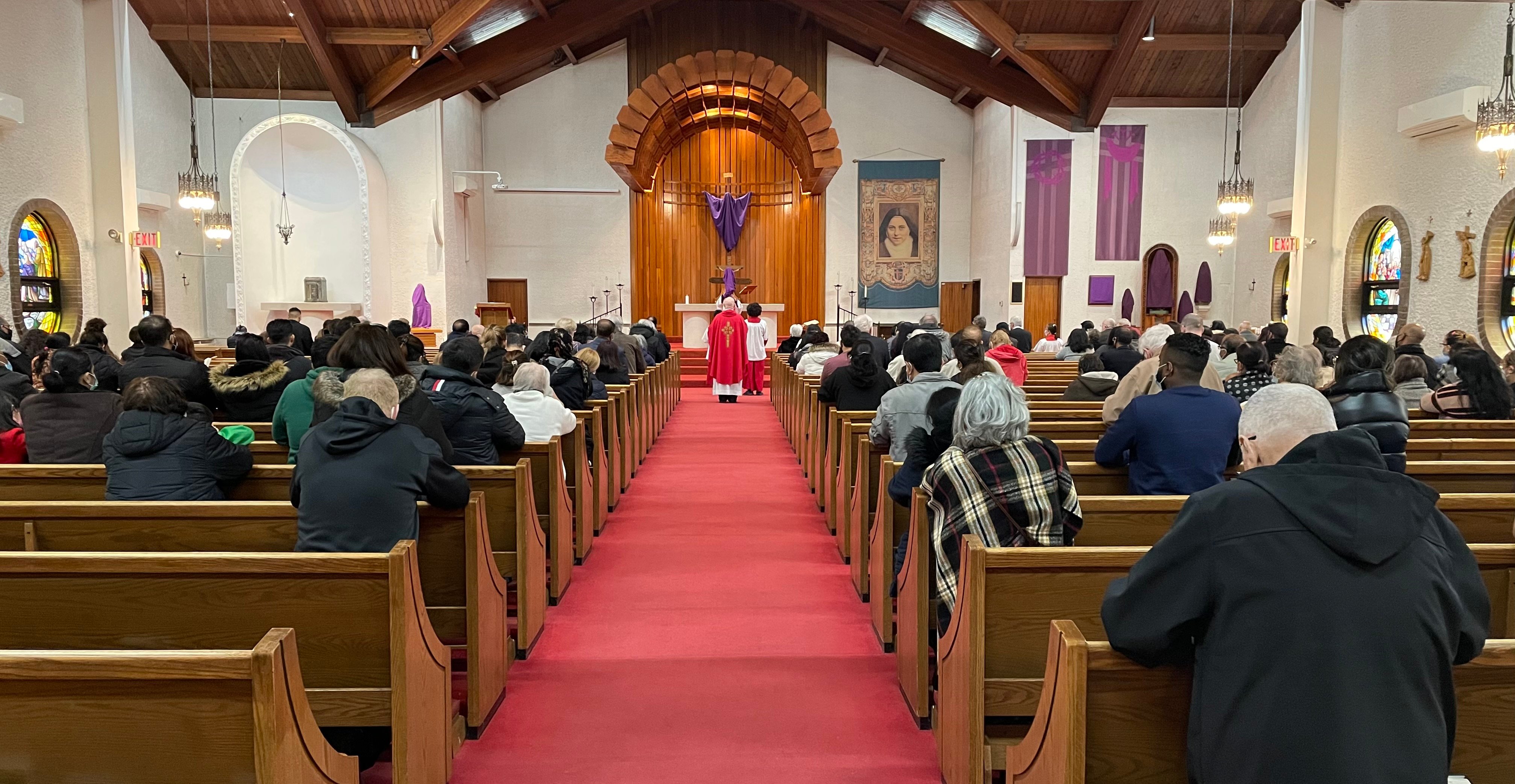 Holy Thursday Mass at STP