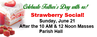 Strawberry Social invitation